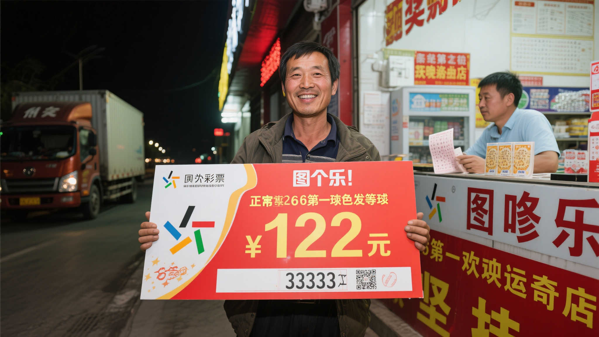 货车司机坚持守号6期终揽双色球922万 随车流动购彩 货车司机坚持守号6期终揽双色球922万 随车流动购彩