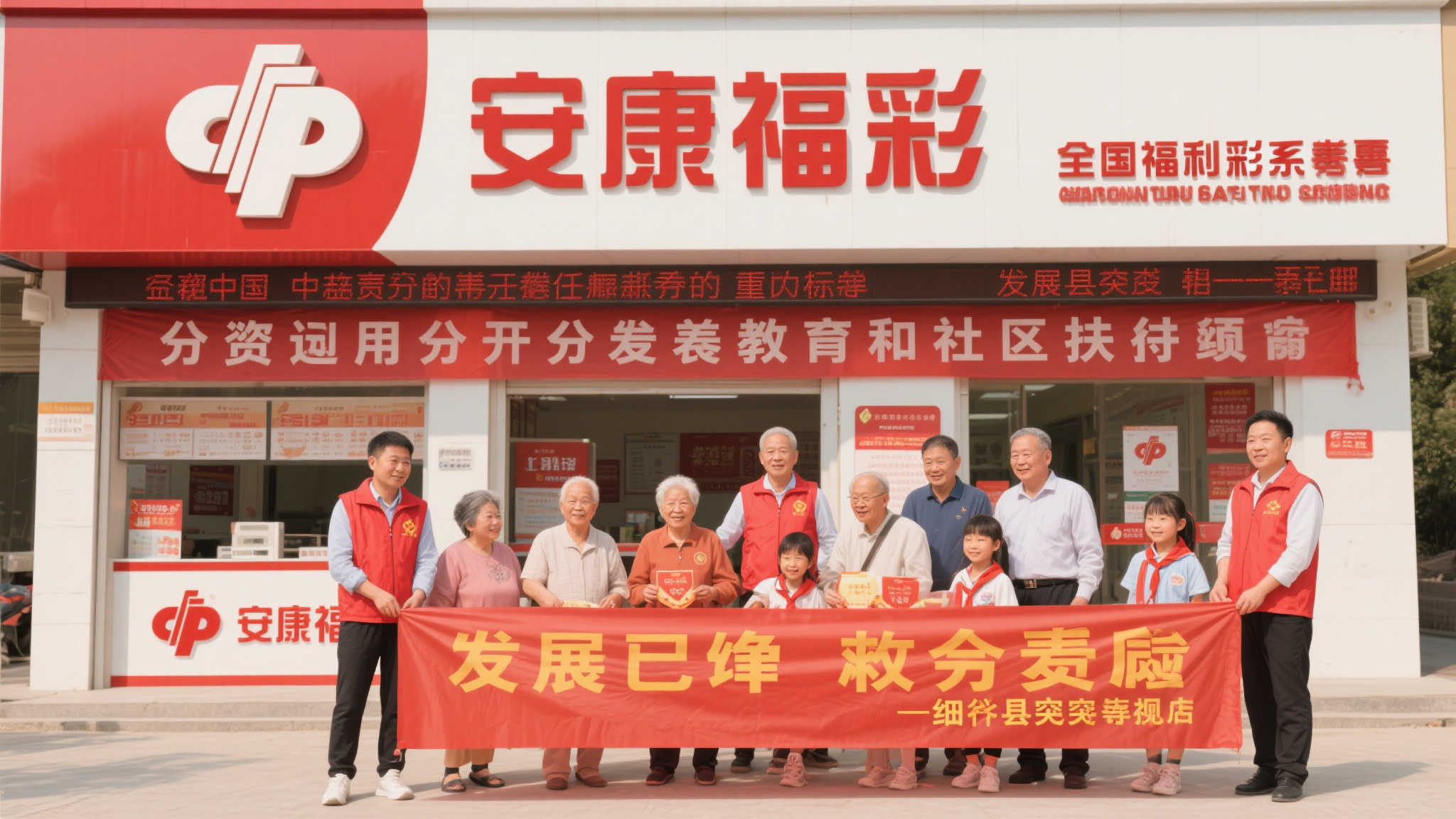 福彩传爱心，惠安康践行公益力量