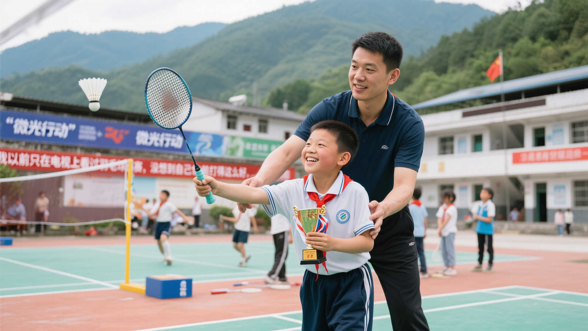 微光行动”2024深圳体彩第九届乡村学校体育器材爱心捐赠活动温情再启