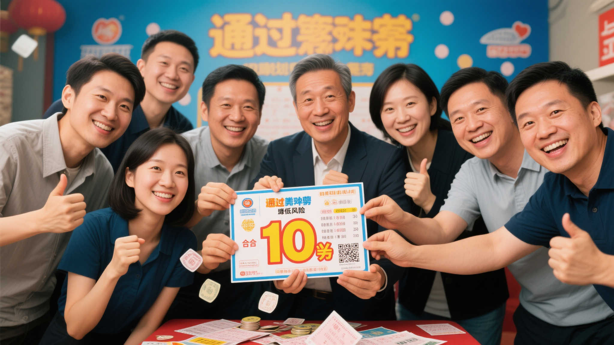 10人合买大乐透揽千万巨奖 每人仅投4元平分奖金