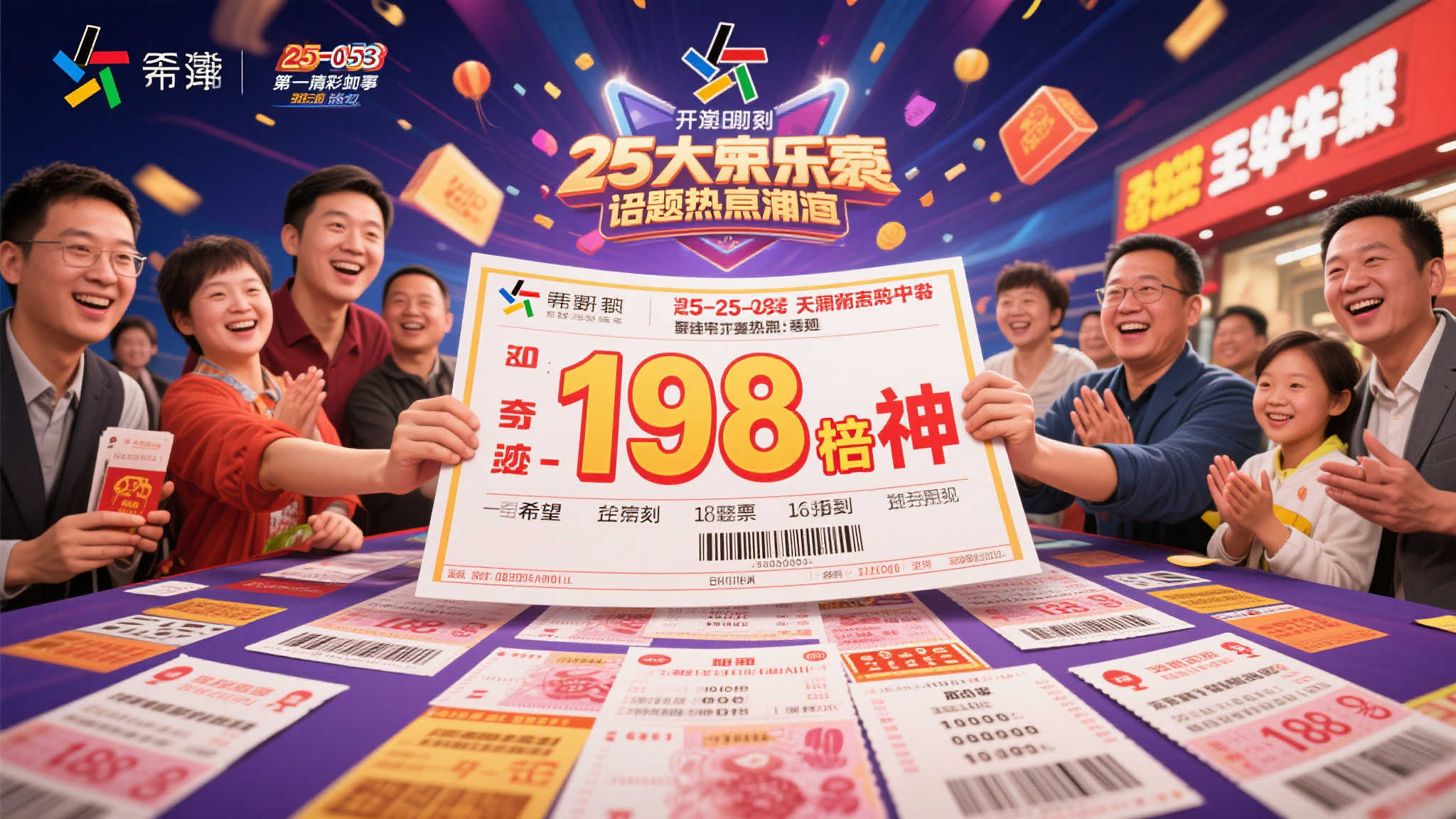 198倍冲击10亿大奖，大乐透25-053期晒票：万元票再掀热潮