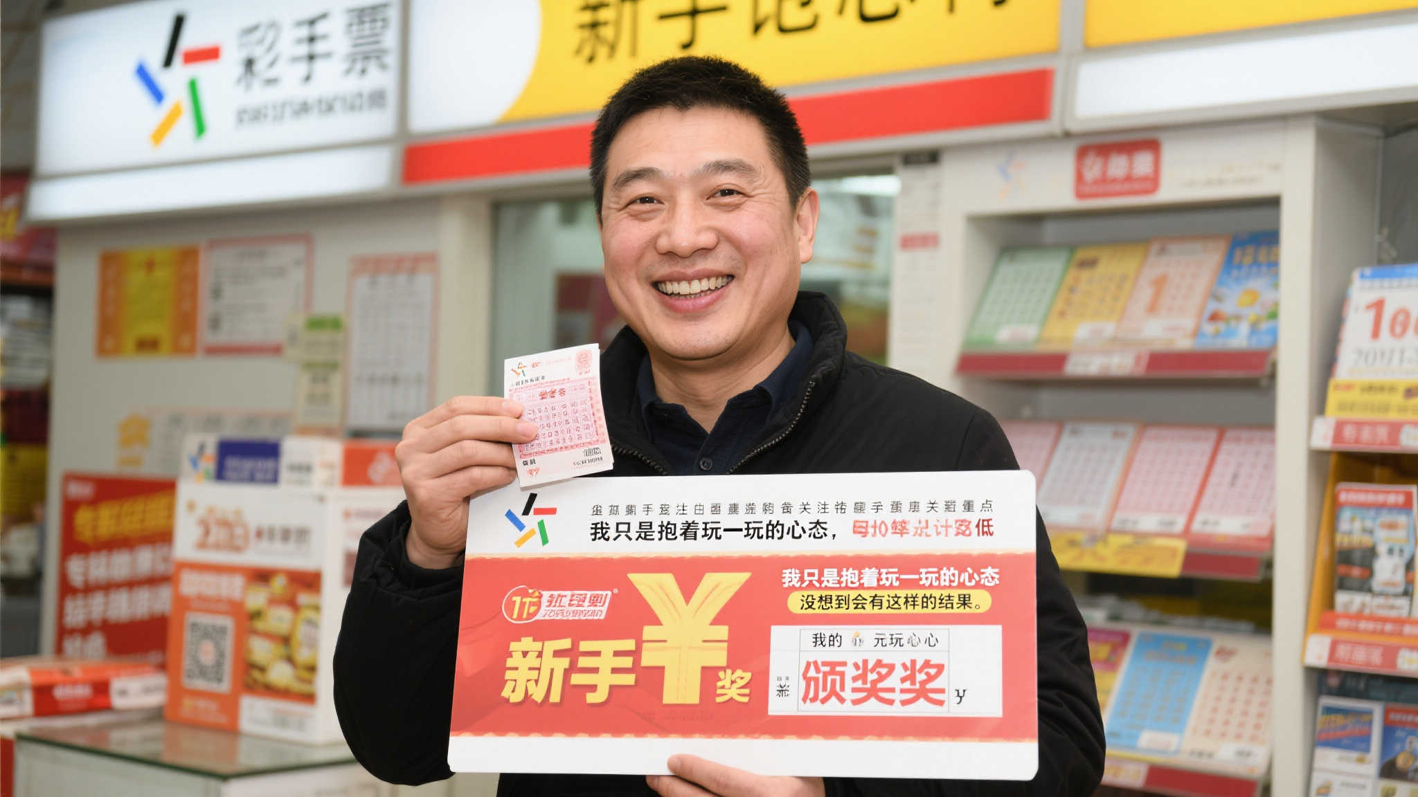 彩票新手喜中大乐透1292万 激动得彻夜难眠