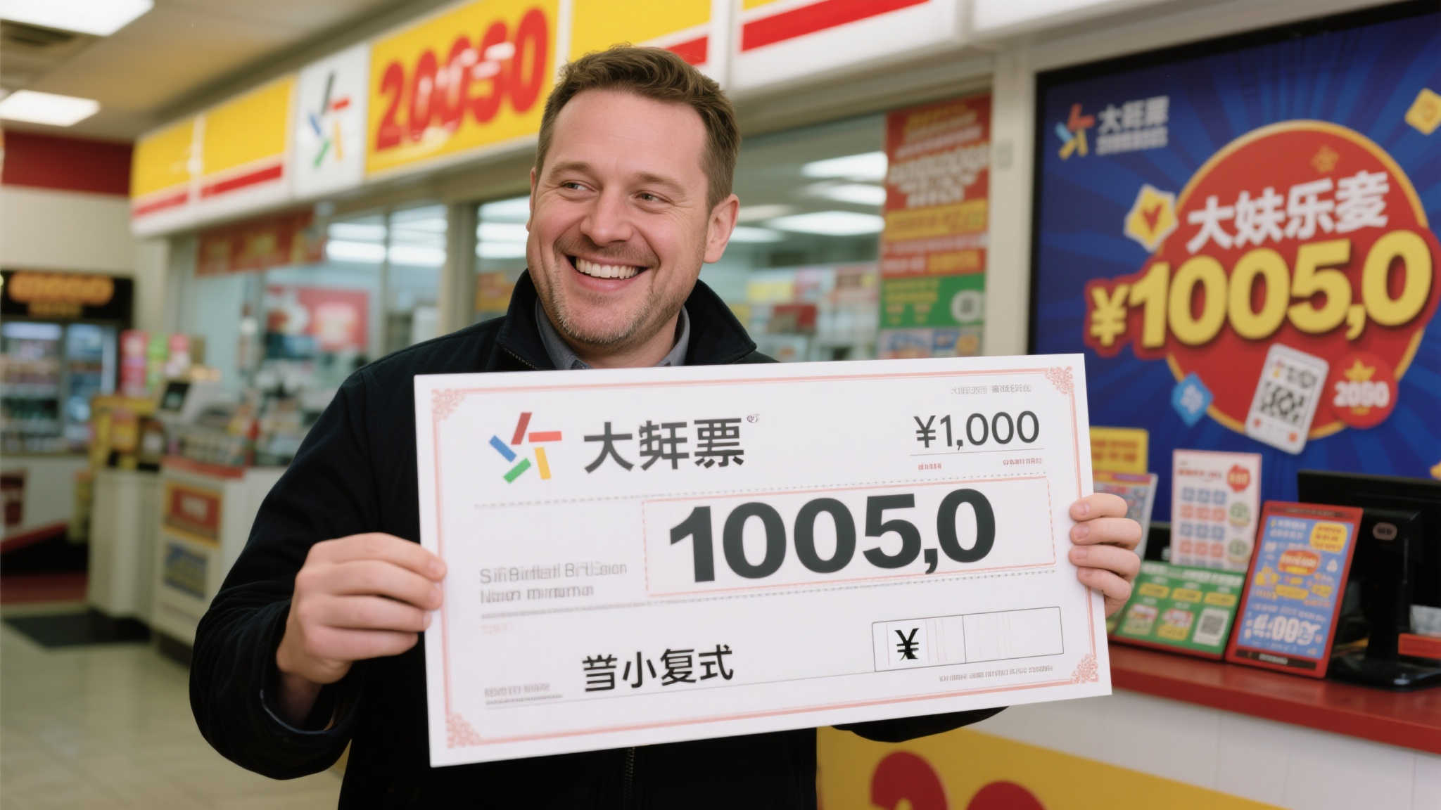 男子凭小复式揽获大乐透千万巨奖 面对中奖淡定自若