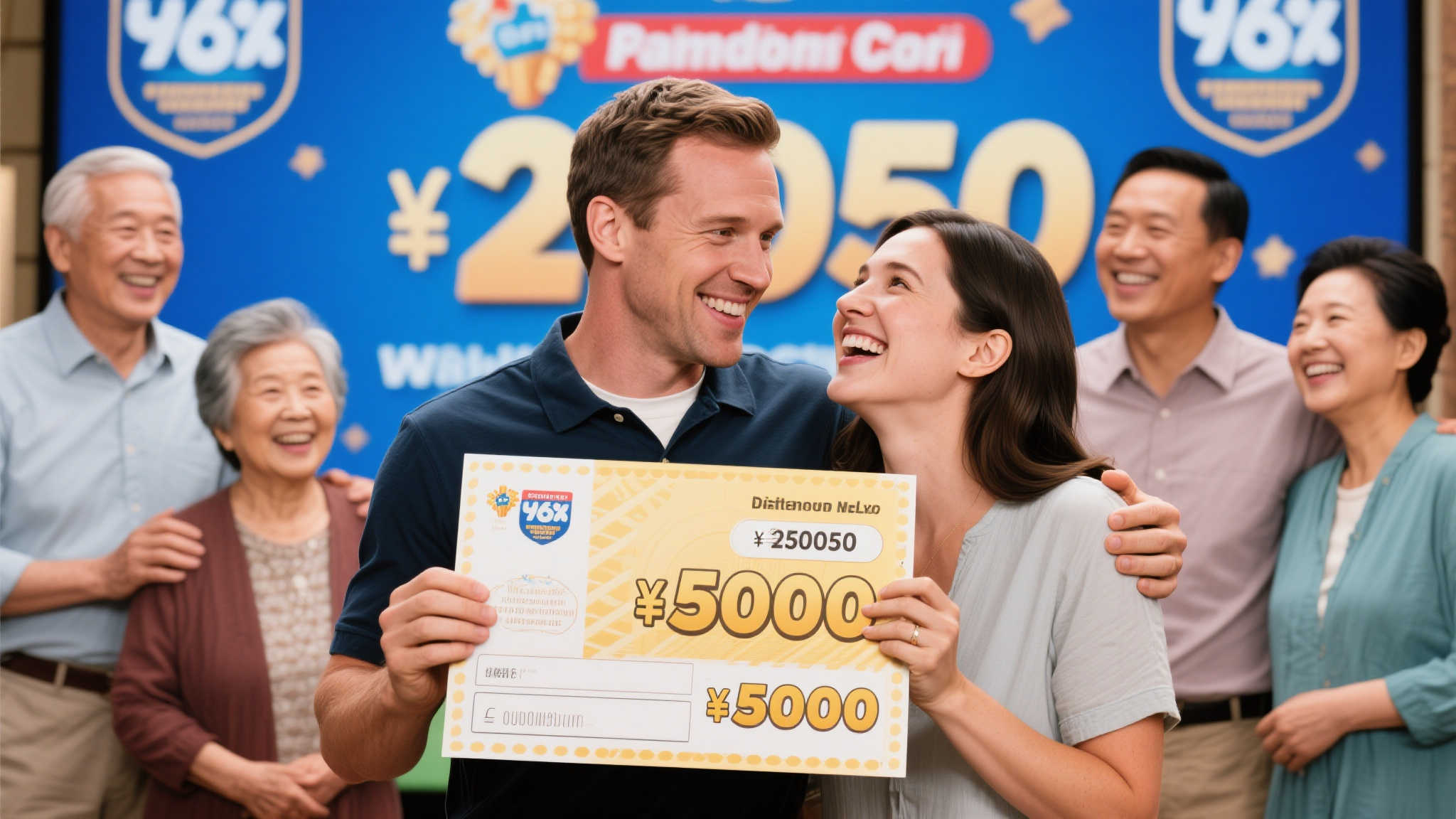 男子中千万彩票全副武装领奖，仅告知妻子保密家人