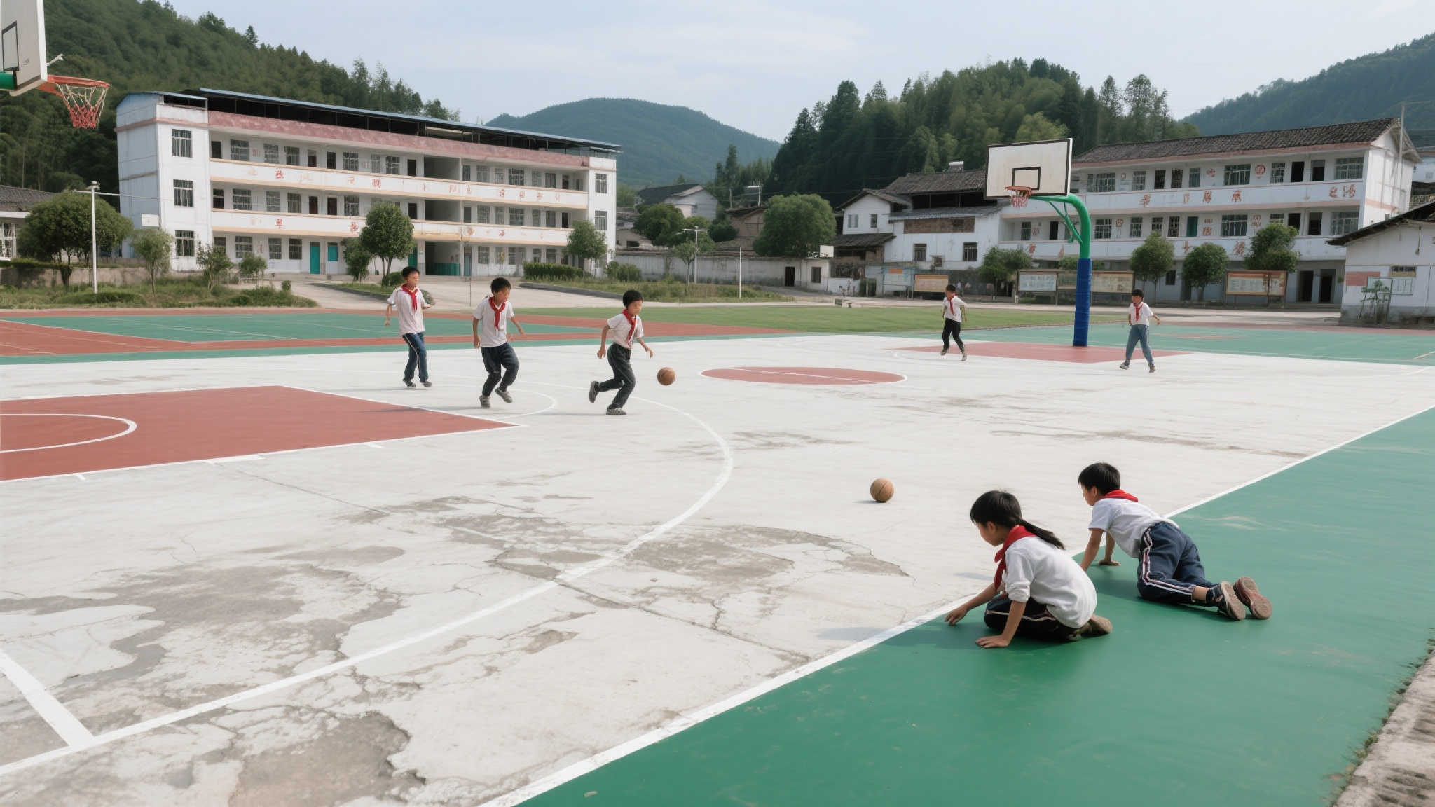 重庆福彩改造球场,塑胶跑道点燃学生运动热情 重庆福彩改造球场,塑胶跑道点燃学生运动热情