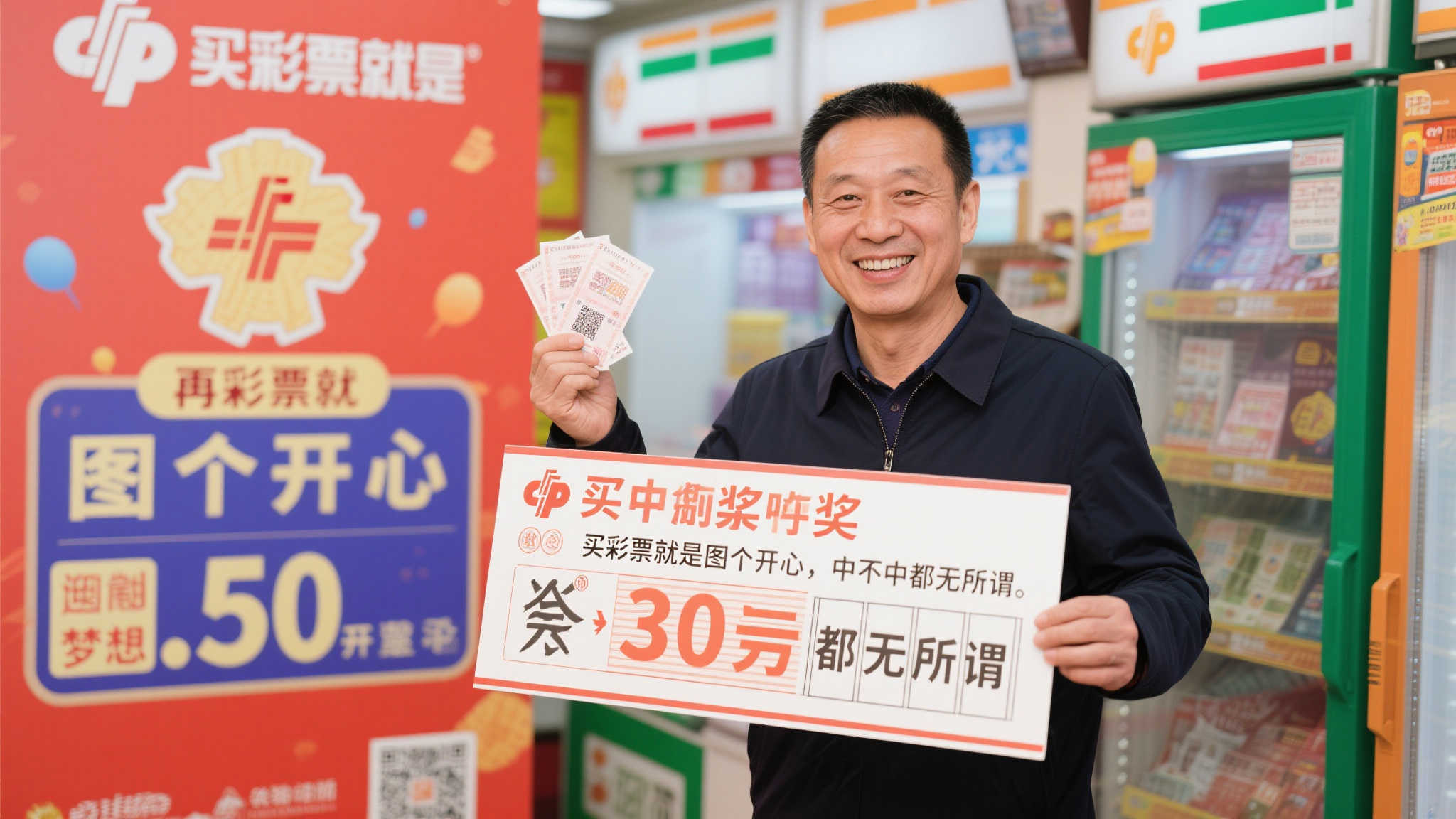 彩民10元自选票喜中双色球589万，淡定心态成关键！