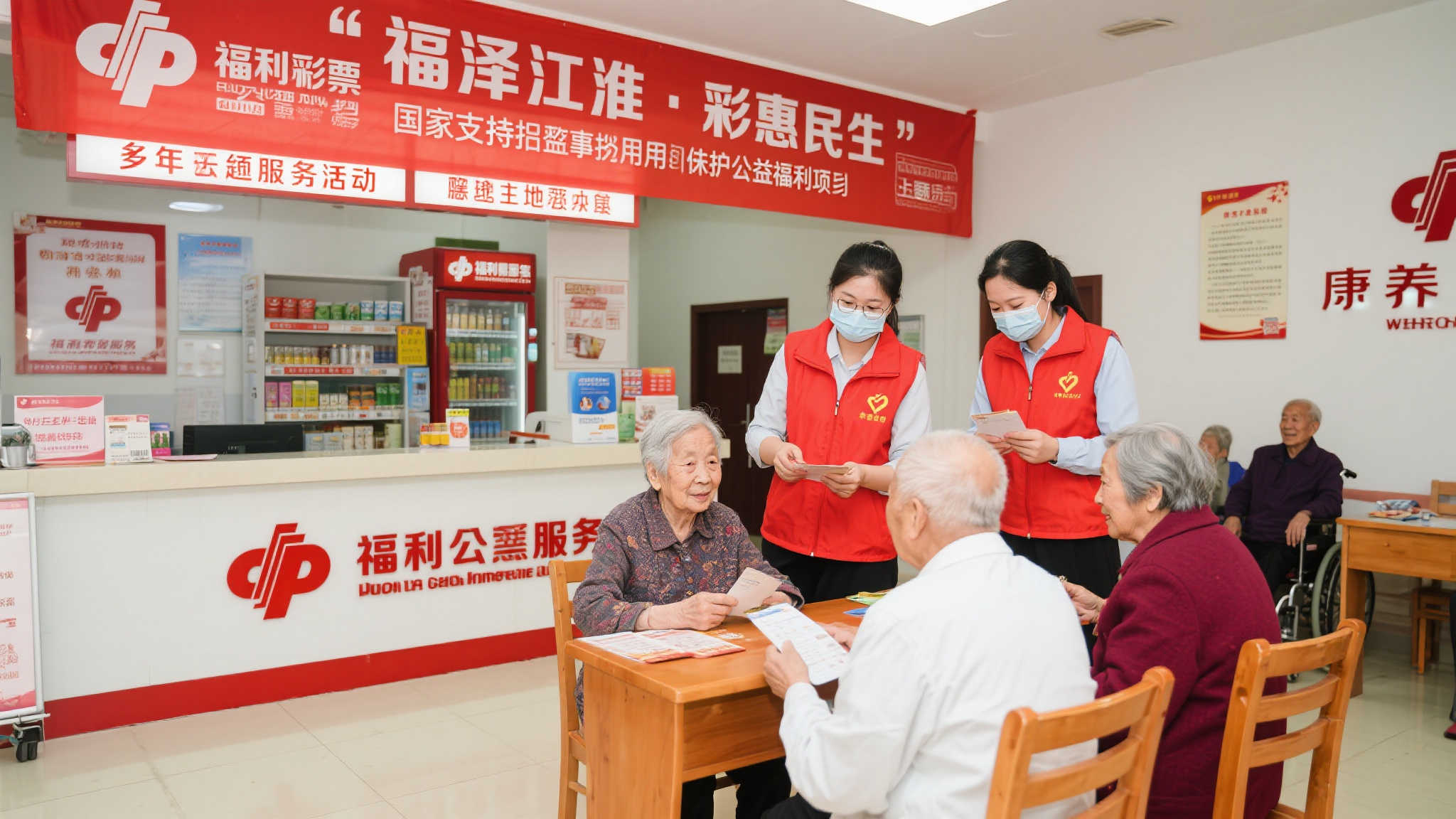 彩惠福泽万家，福彩携手关爱康养中心